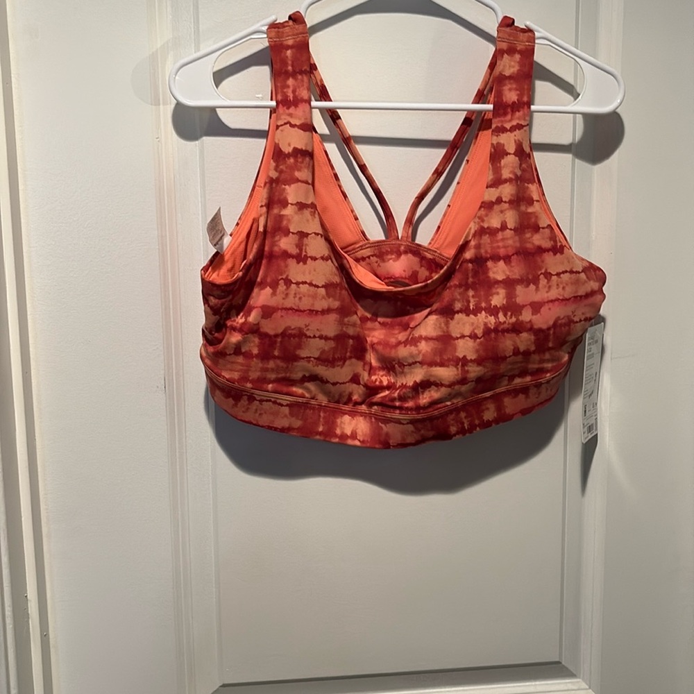 Athleta Exhale Printed Bra NWT